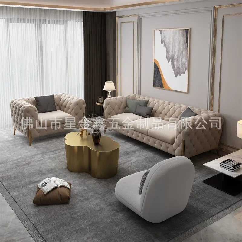 Modern simple light luxury stainless steel special-shaped tree root carving titanium-plated gold mirror coffee table restaurant