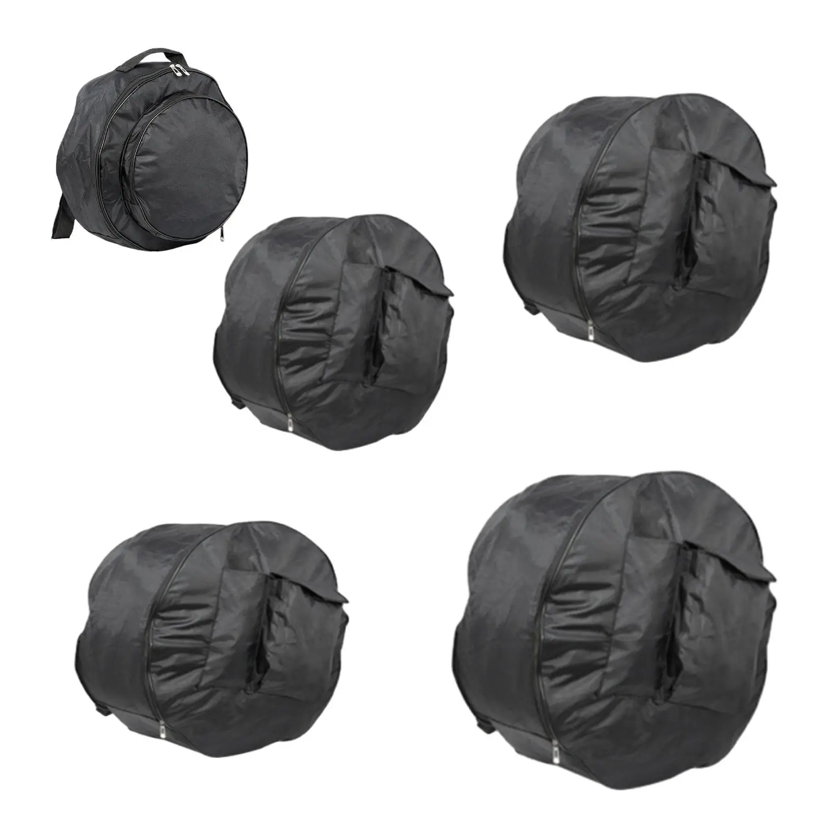 

Snare Drum Bag Percussion Instrument Waterproof Drum Gig Bag Drum Storage Bag for Short Trip Drumsticks Drum Pads Keys Stage