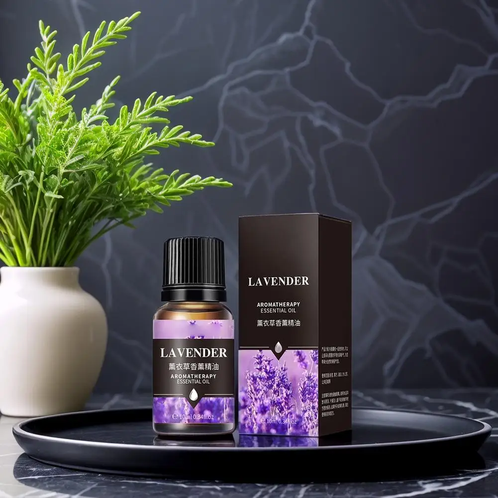 10ml Pure Natural Plant Essential Oil for Water Solubility Plaster Diffuser Humidifier Aromath Oil DIY Candle Soap Accessories