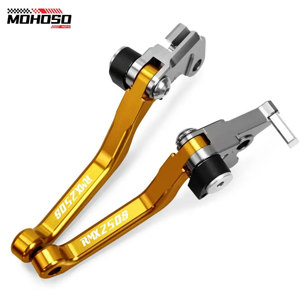 Pivot Brake Clutch Levers For SUZUKI RMX250S RMX 250S 1993 1994 1995 Motorcycle Accessories Dirt Pit Bike Brakes Handles Lever