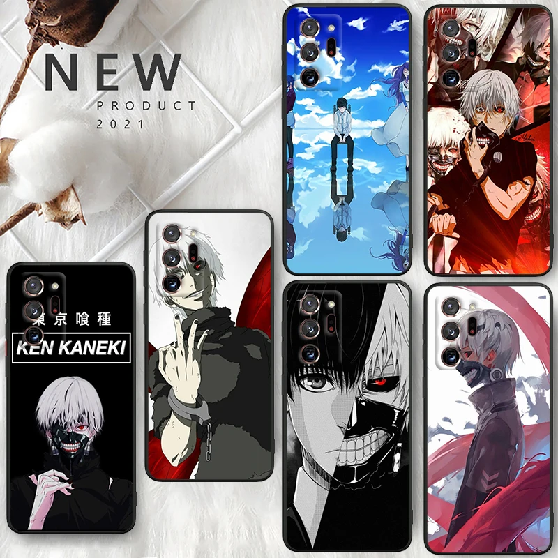 Anime Tokyo Ghoul Cute For Samsung A55 A35 A25 A15 A14 A73 A53 A13 A05S A03S A02S A71 A52 A32 Black Soft Phone Case