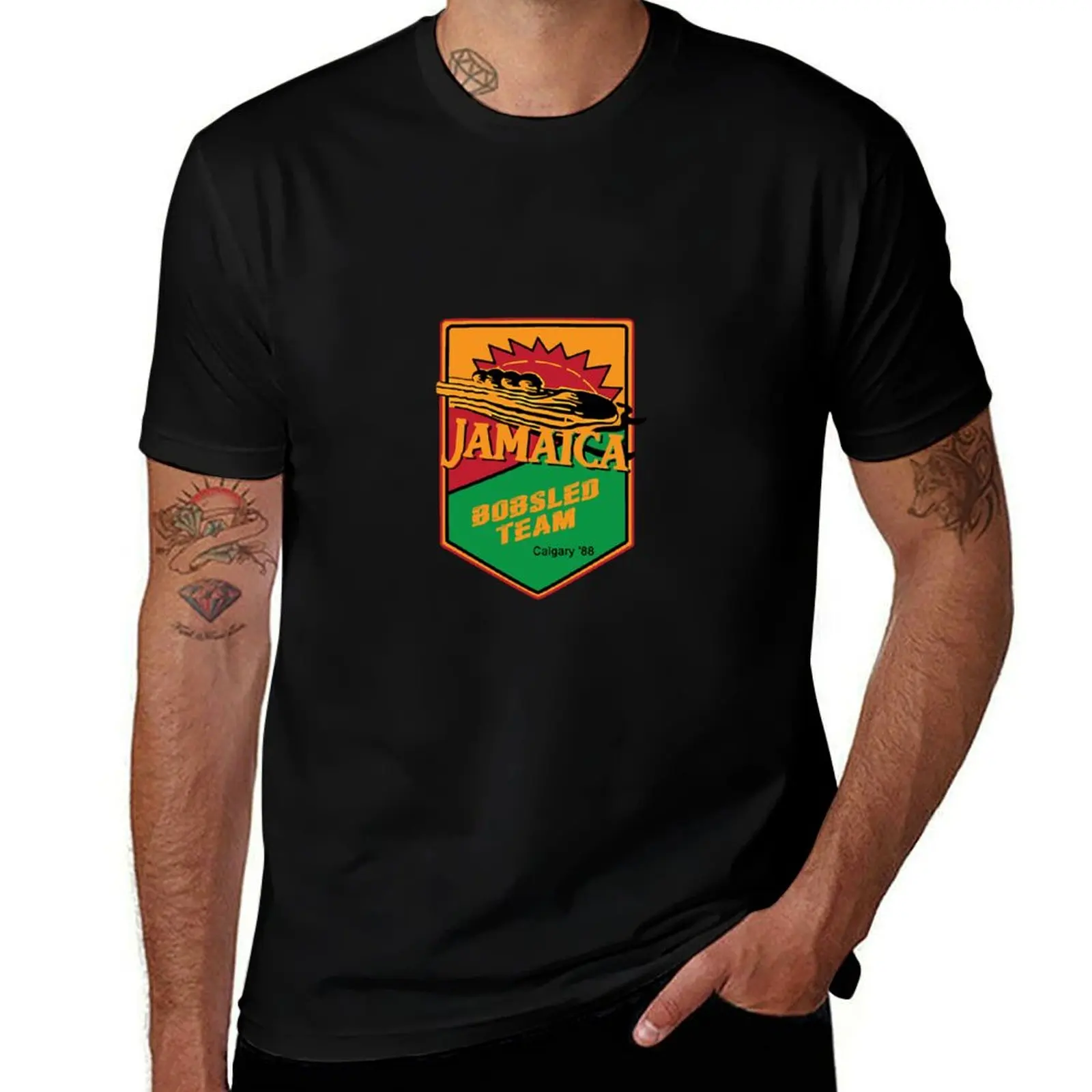 Jamaican Bobsled Team Cool Runnings T-Shirt Plus Size Loose Fit T-Shirt