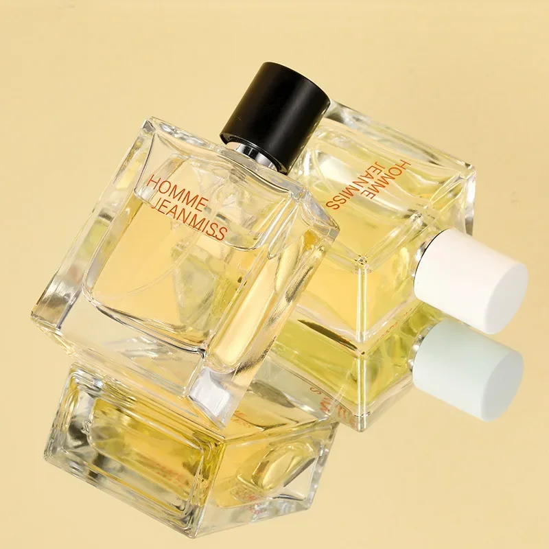 Perfume de Colonia para hombre, 50ml, fresco, energético, picante, afuerte, tonos terrosos, Perfume de larga duración, desodorantes para citas de Colonia