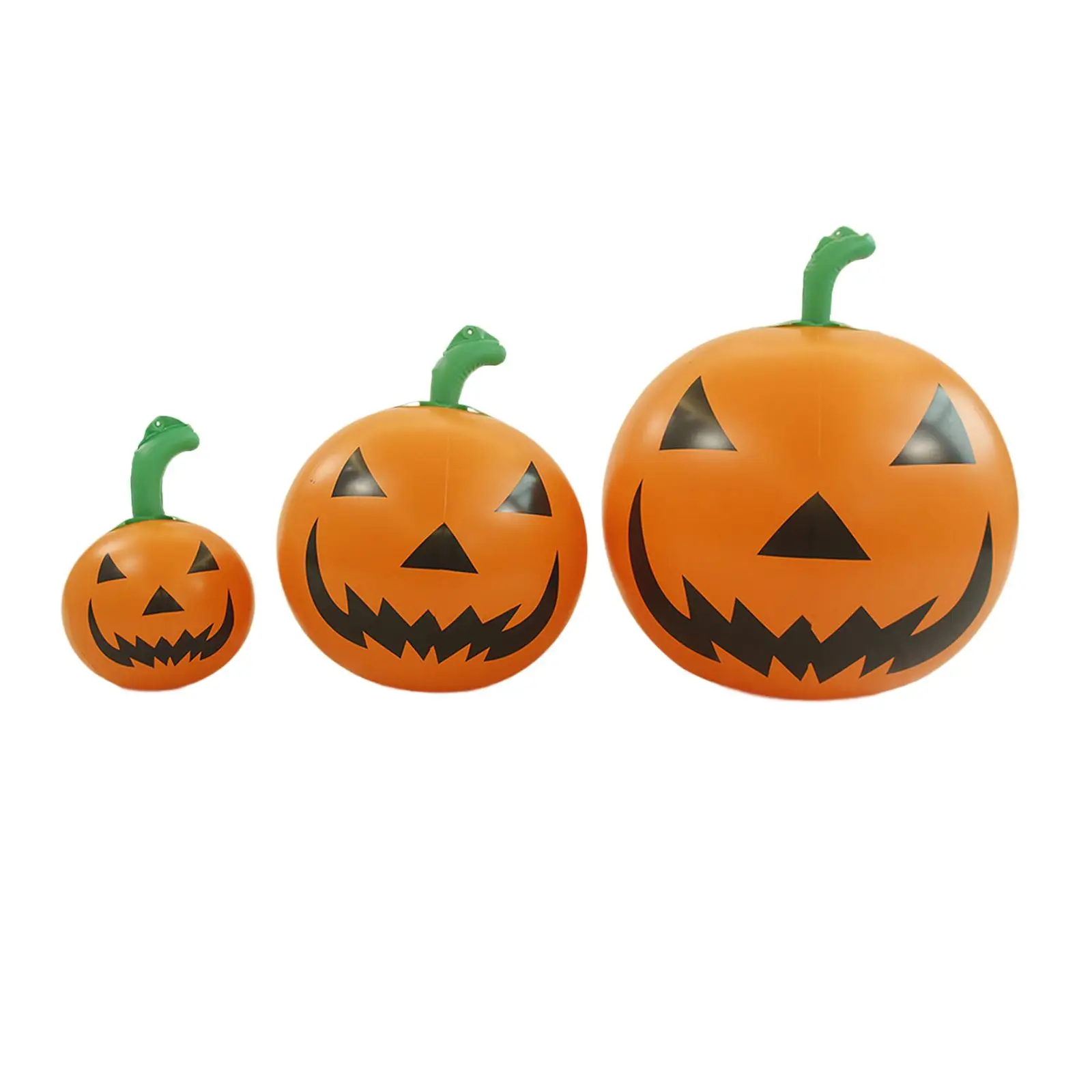 Inflatable Pumpkin Ball Pumpkin Prop Halloween Pumpkin Decoration Orange Cute