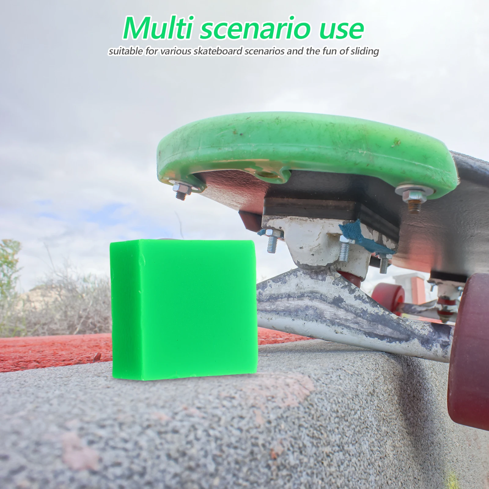 

1 шт., восковые аксессуары для скейтборда, принадлежности для скейтбординга, повышение скорости, долговечность, детали для скейтборда, чистка скользящей пластины