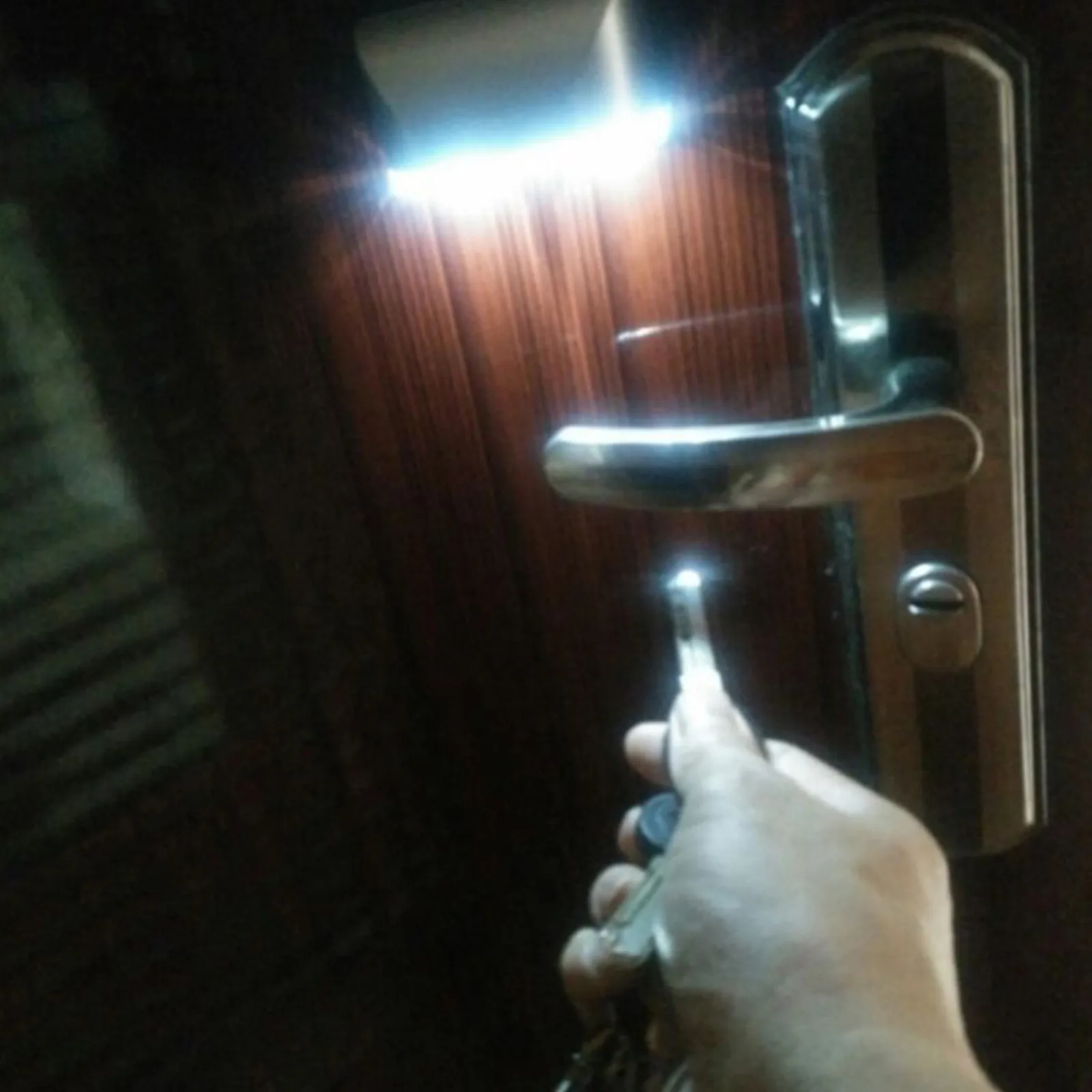 Smart Motion Sensor Deursleutellicht - Draadloze infrarood LED-nachtlamp met 4 spaarlampen voor huisbeveiliging