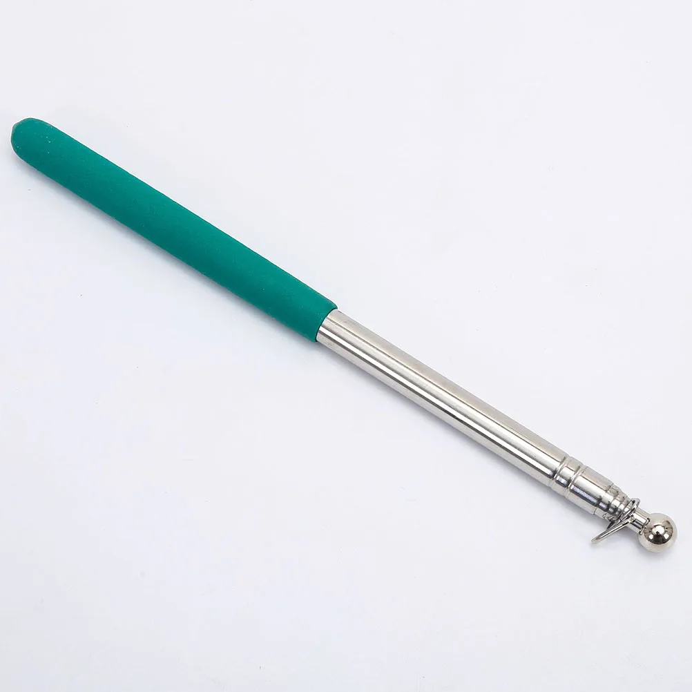 

3Pcs Teachers Pointer Retractable Hand Pointer High Quality Stainless Steel Rubber Non-Skid Matte Handle Classroom Teaching