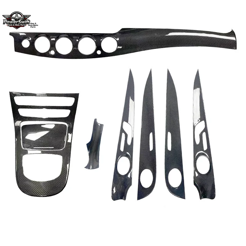 

Applicable to 16-23 Benz E-Class E300le200le260l Dry Carbon Fiber Interior Decoration Modified Pieces