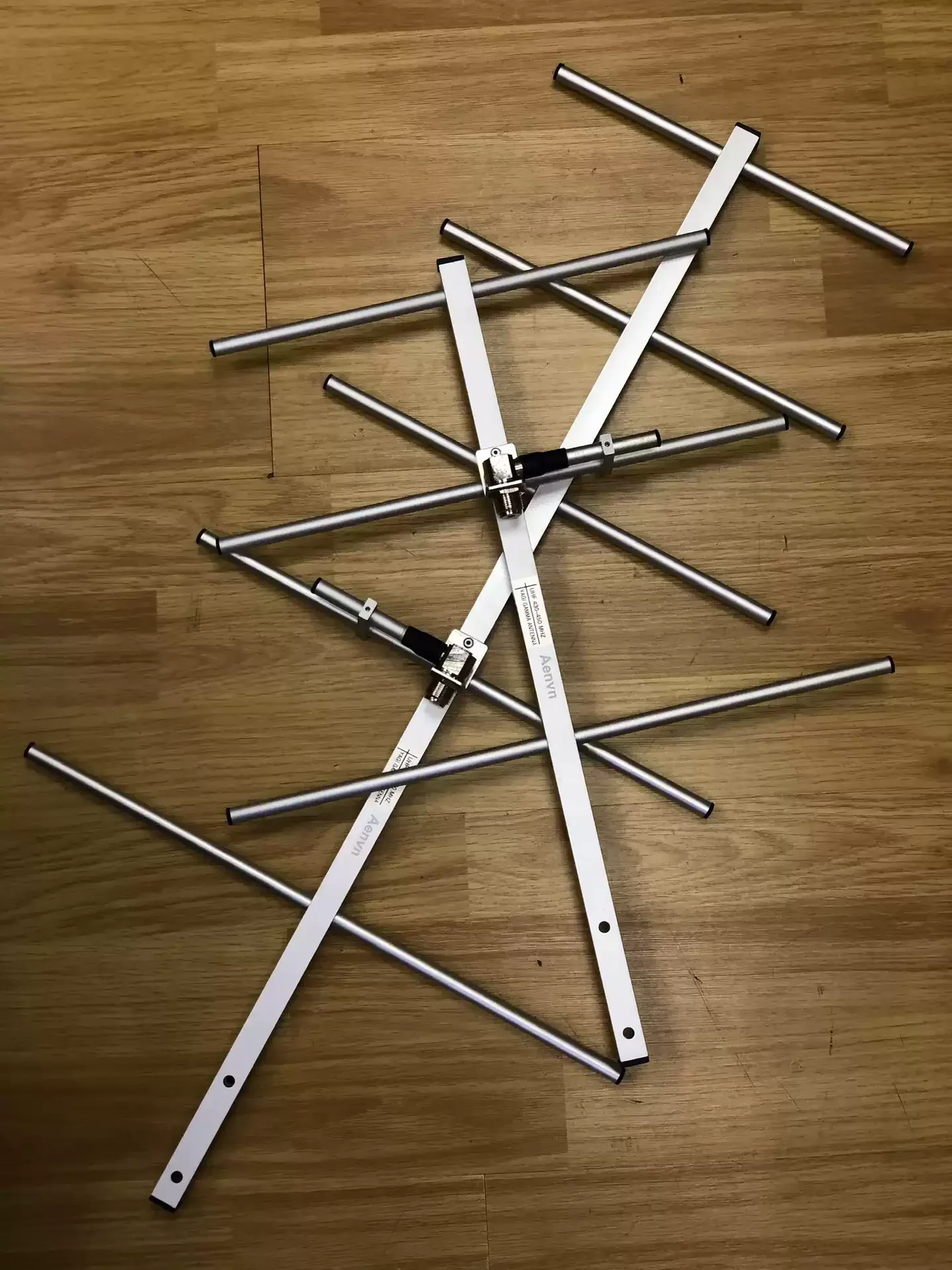 YAGI 감마 안테나 아마추어 튜닝 가능 모바일 라디오 리피터 기지국 접이식 안테나, UHF 70cm 430-450Mhz, SO239, 5, 3 요소