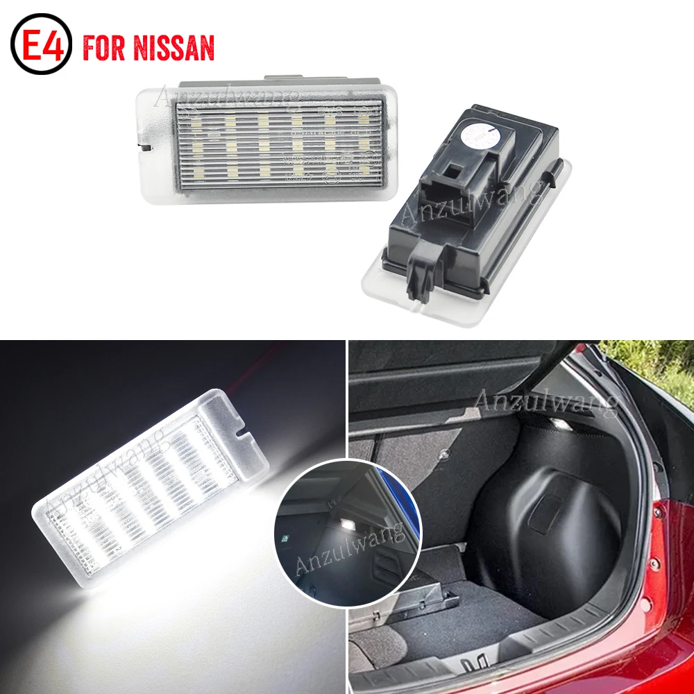 

26490-JD000 For Nissan Qashqai 06-21 Leaf 18-24 Juke Note Pulsar Kicks Versa Note LED Interior Trunk Luggage Compartment Light