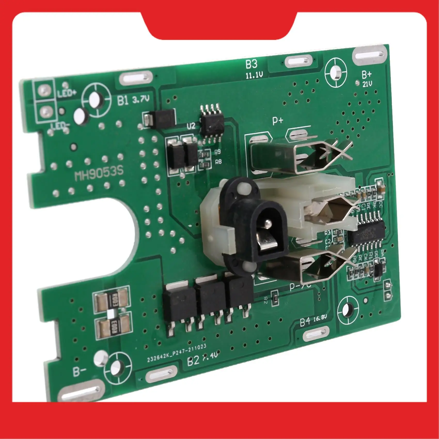 

A32HOT-BMS 5S 18V 21V 30A Lithium Battery Protection Board PCB 18650 Battery Charge Protection Board Module For Screwdriver