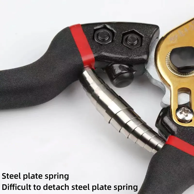 Steel Strong V1 Pruning Shears Labor Saving Gardening Shears Tree Pruning Tools for Fruit Pruning Grafting And Picking