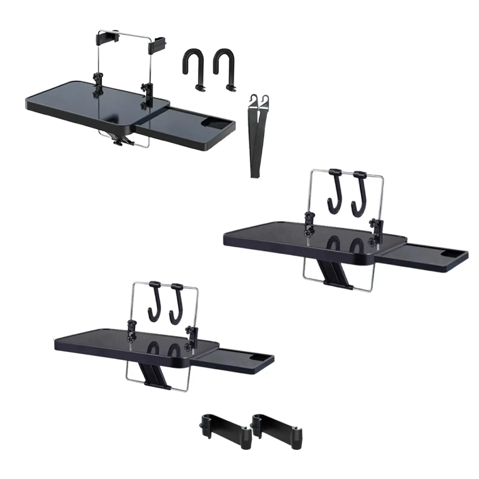 

Поднос для сиденья на рулевом колесе автомобиля, складной органайзер для заднего сиденья автомобиля для еды