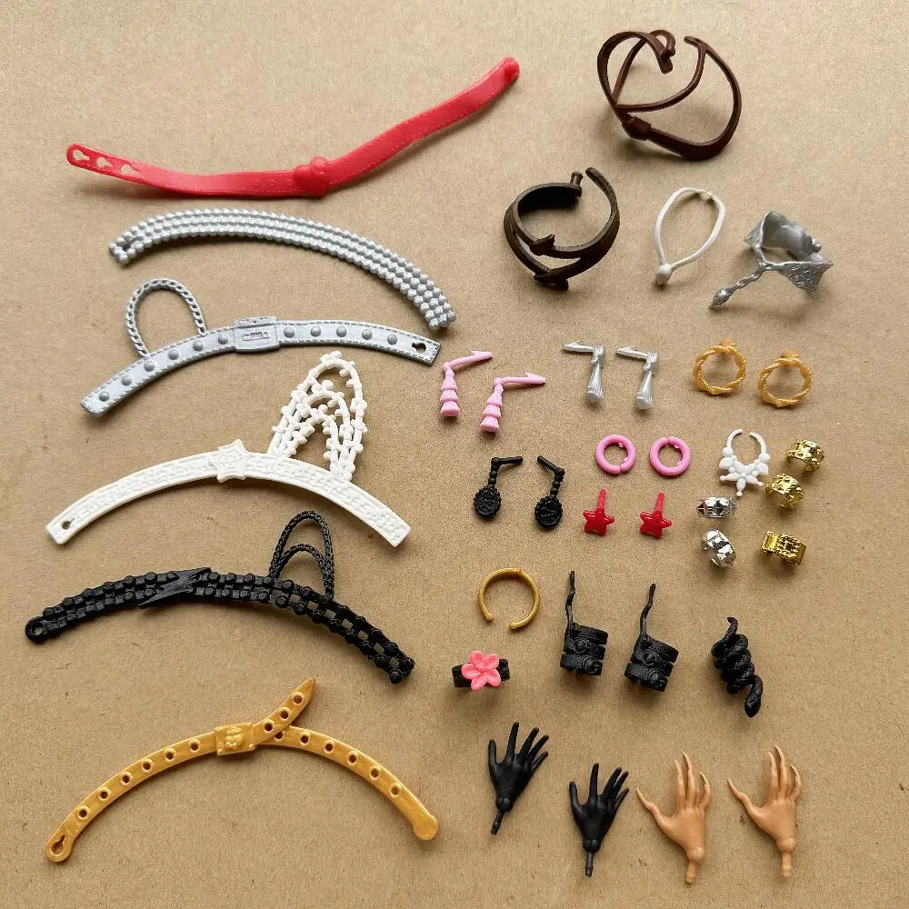 Monsters Doll Accessories Earrings Necklace Bracelet Clothes Dresses Skirt Leggings Replacement Hands Arms Alien Ant Tail