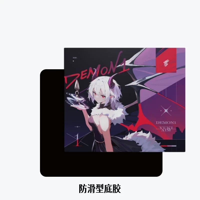 PANPAD Yuki Aim x Demon1 e-sports FPS tempered glass mouse pad 4.0 Coating Optimization (copy)