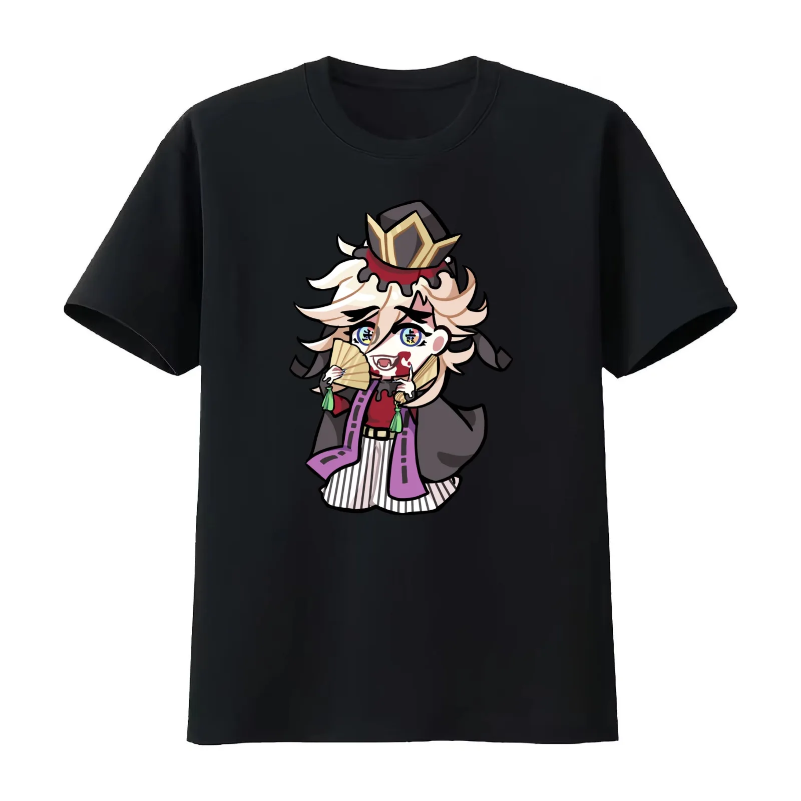 Douma T-Shirt Summer Casual Cotton Tee Oversized Streetwear Tops Vintage Graphic Print Loose Fit Short Sleeve 100% Cotton