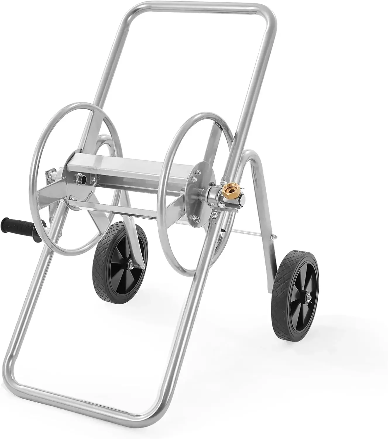 

Hose Reel Cart, Hold Up to 175 ft of 5/8’’ Hose (Hose Not Included), Garden Water Hose Carts Mobile Tools with Wheels