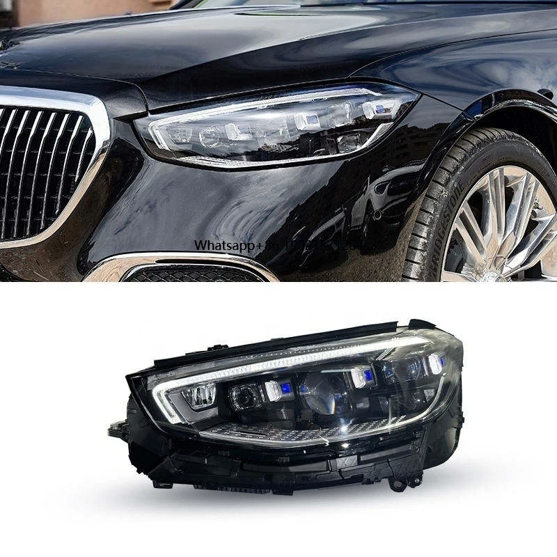 

Для W223 светодиодные фары высокого качества автомобильные фары для S-Class S450 S450L OEM оригинальные 2022 2023 2024