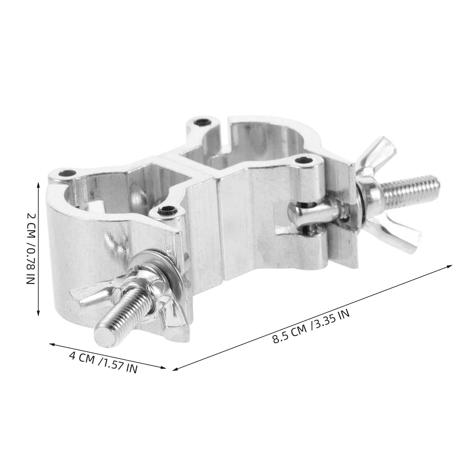 

Versatile Aluminum Alloy Light Clamp Double Truss Hook Stage Lighting Mount Moving Clamp