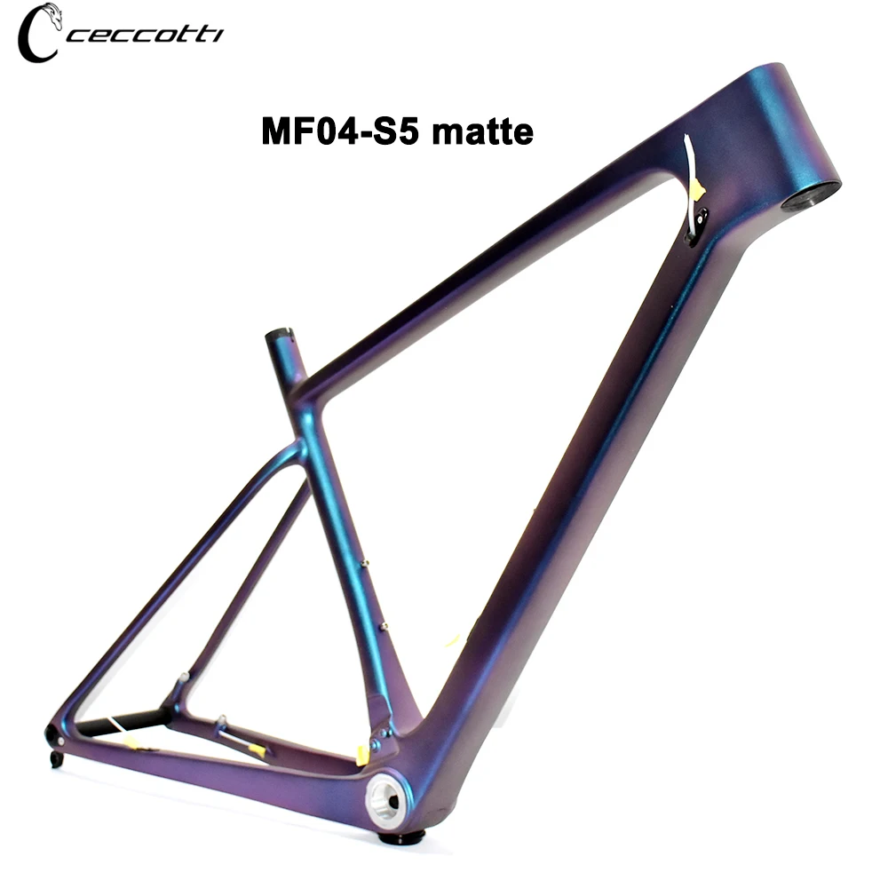 Order Color For 29er MTB Frame, T1000 Carbon Mountain Bike Frame 29 142 And 148mm Boost