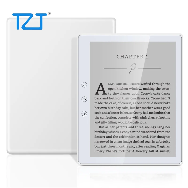 

TZT White/Black E7 Portable Handheld 1+32GB 4-Core 2.4G WiFi E-Book 5.8-inch HD E-Ink Screen E-Reader