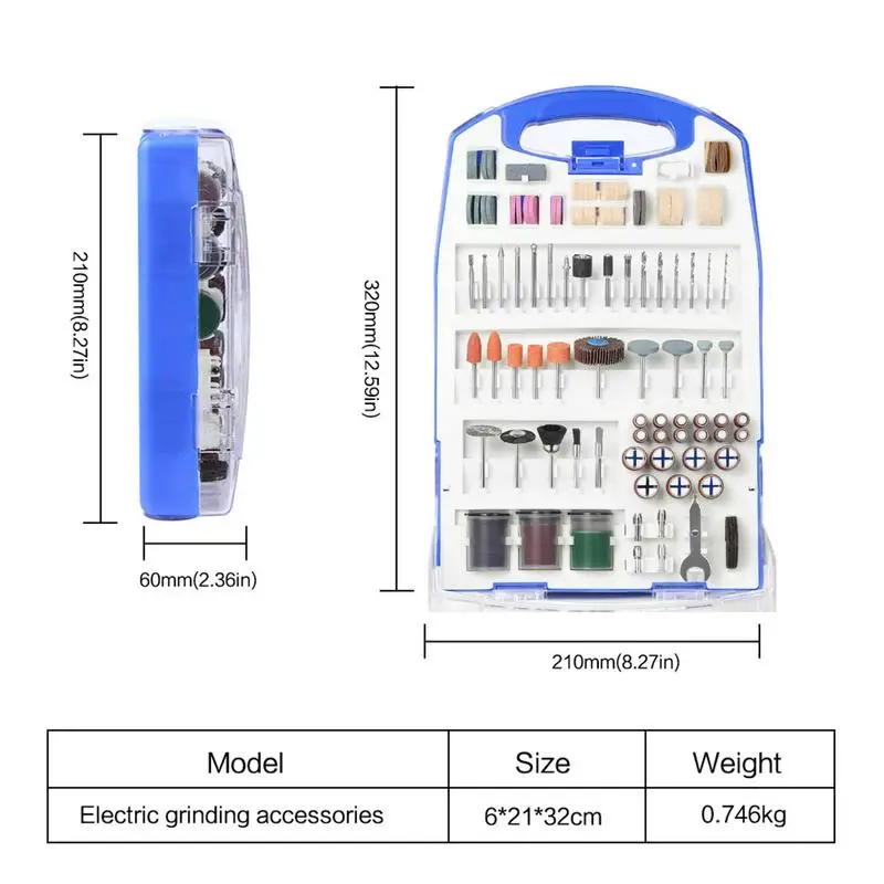 Kit di accessori per utensili rotanti Robusto kit di lucidatura per molatura Accessori per utensili elettrici Set di accessori per utensili elettrici Utensili rotanti riutilizzabili