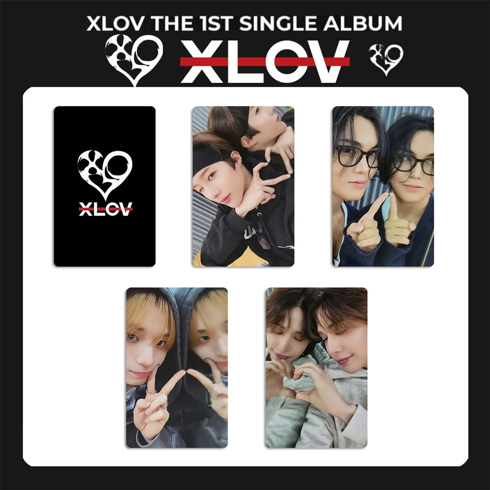 4Pcs/Set KPOP XLOV Photocards I'MMA BE Album HD Two-Sided