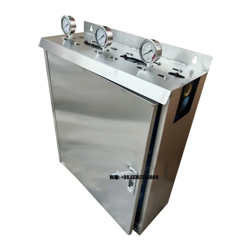 

Whole House Water Filter 3 Stage 20" Home Water Filtration System With Sediment Activated Carbon Iron Manganese Reducing Filters