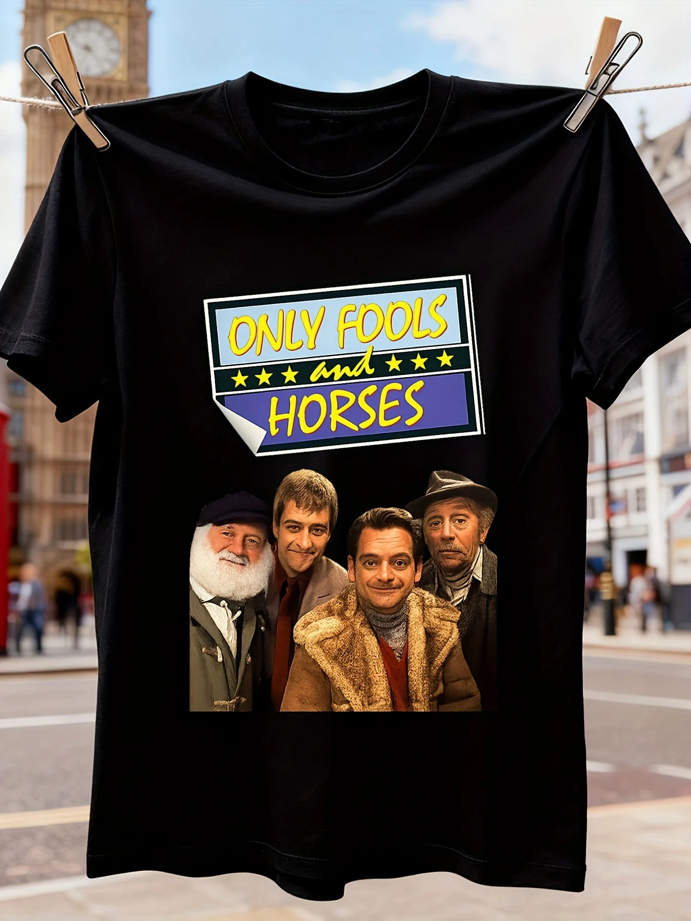 Men's Solely Fools and Horses Docker Boycie Trigger Unisex 100% T-Shirt, Soft, All-Season Casual Streetwear Essential, All-Match All-Season Style Wear & Perfect Gift