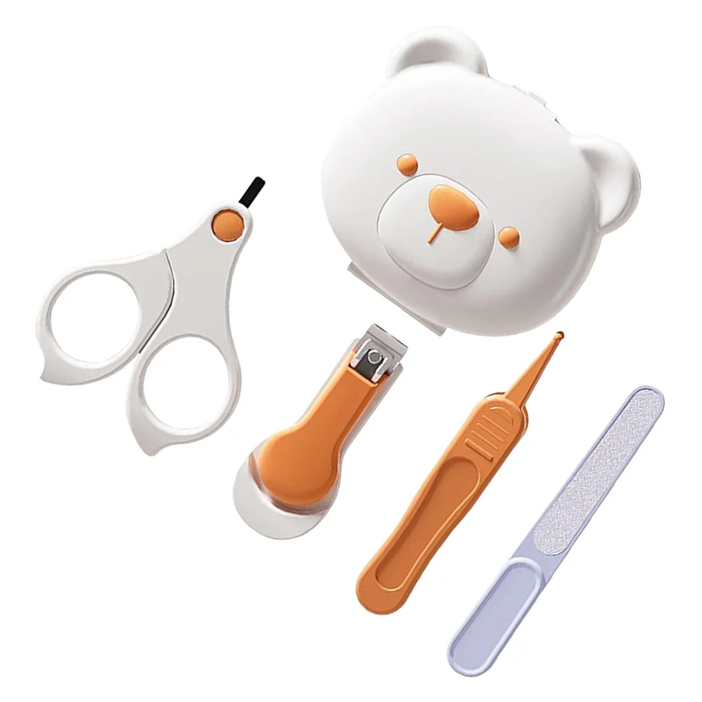 

4 Pcs Baby Nail Clippers for Toddlers Safe Grooming Newborn Kit Kid Fingernail Kids