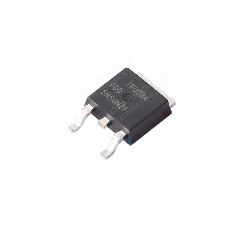 10PCS FDD5N50NZFTM patch 500V 3.7A N channel power MOS FET package TO-252