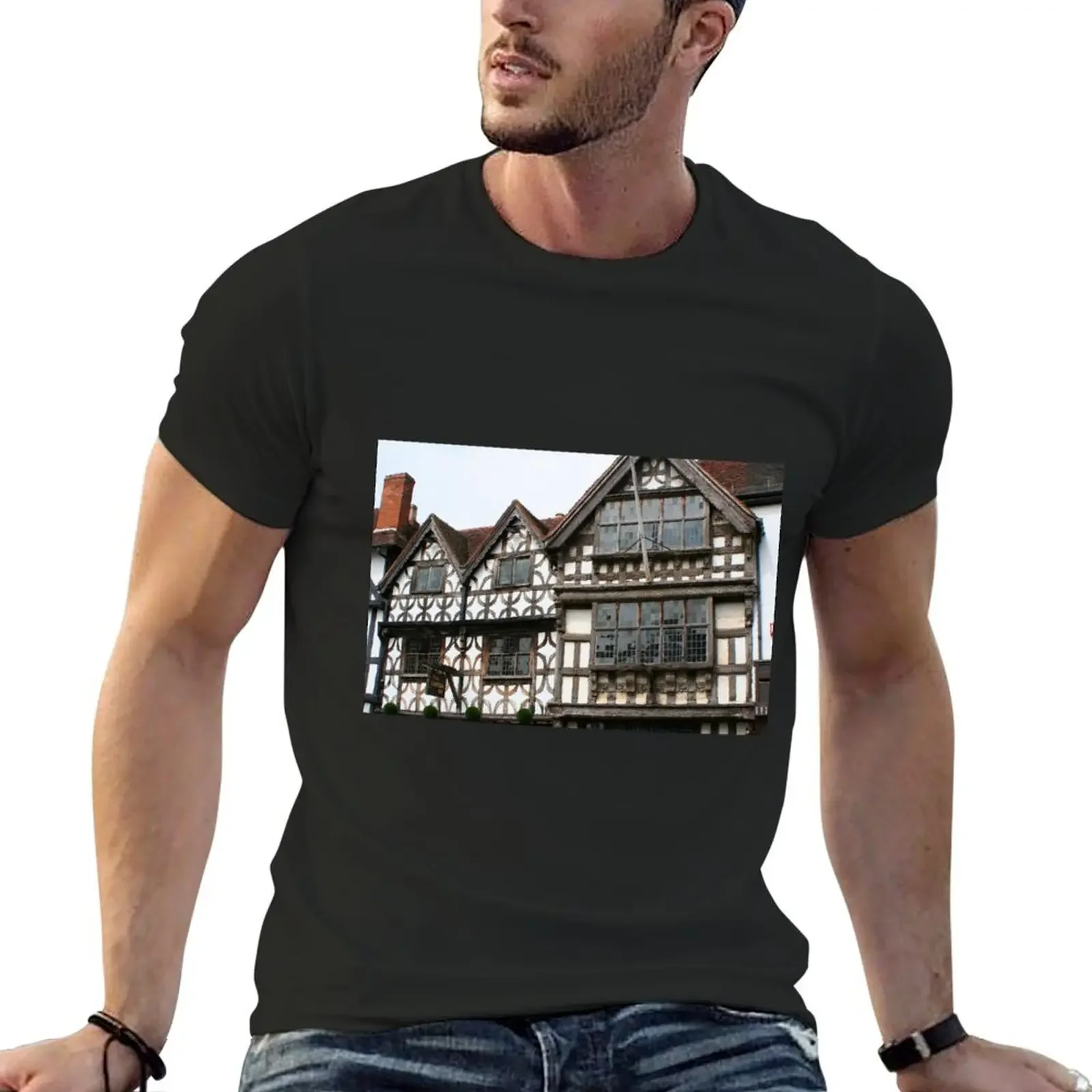 

The Garrick Inn, Stratford-upon-Avon, England T-Shirt boys animal print cute clothes mens t shirts casual stylish