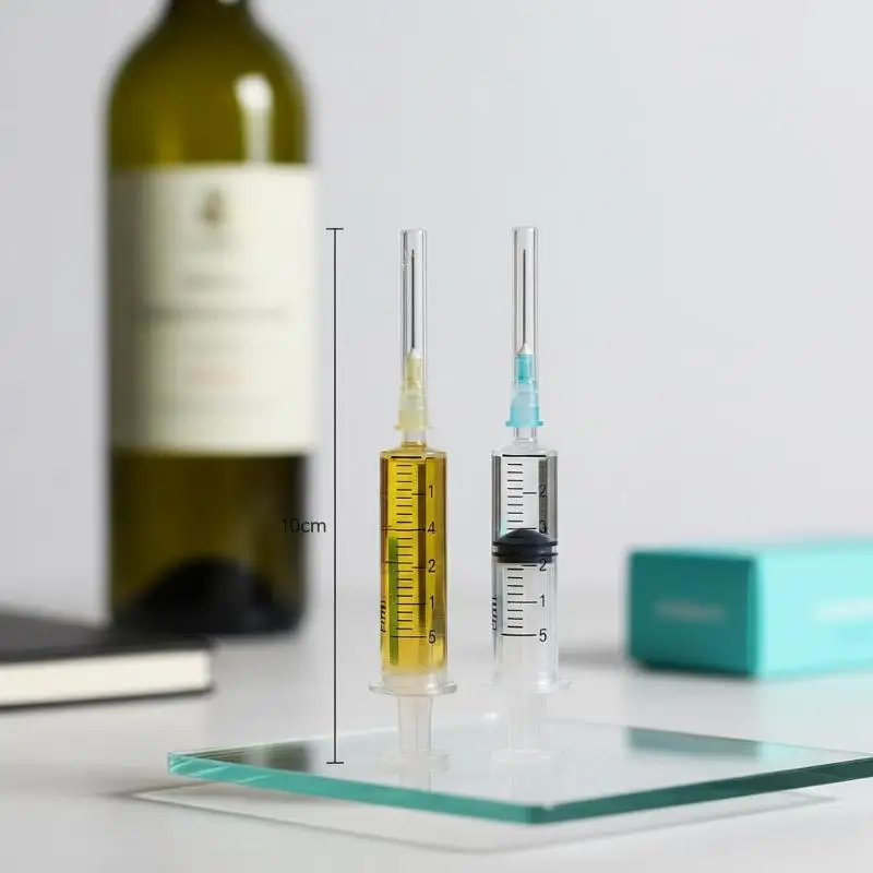 Glass Syringe Borosilicate Glass Prefillable Syringe Optional Capacity Borosilicate Glass