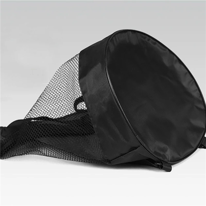 Portable Basketball Mesh Bag, Oxford Cloth Shoulder Crossbody Bag. Basketball Mesh Bag Backpack Volleyball Football Bag