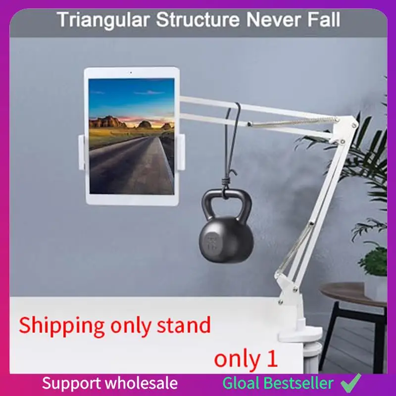 

A38M Tablet Stand Suitable For Desktop Installation With 360° Rotation, Embroidery Hoop Stand, Mobile Stand For Office Desk A Du