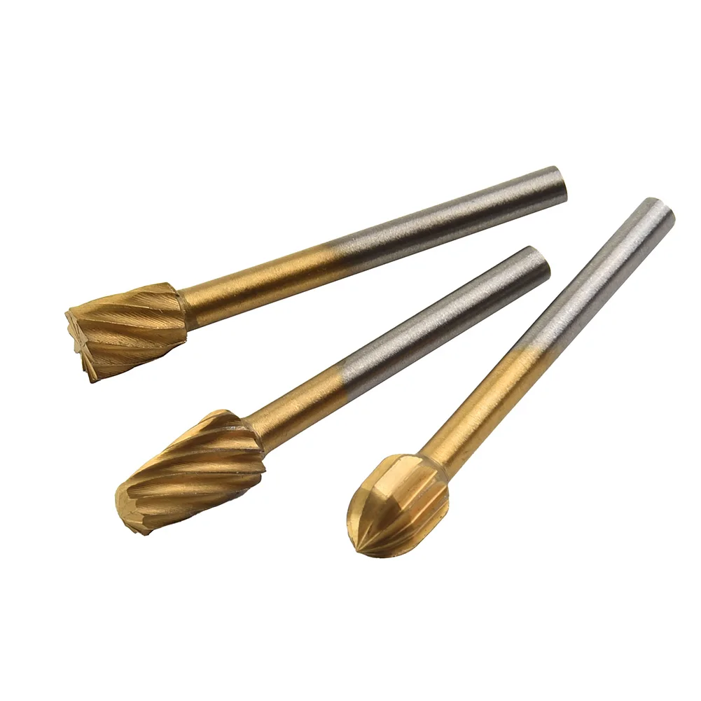 HSS Rotary Router Broca Set, Ferramentas Burr, Corte De Broca De Madeira, DIY Roteamento, Escultura, Cabeça De Moagem Elétrica, Ferramenta Gravador, 10Pcs