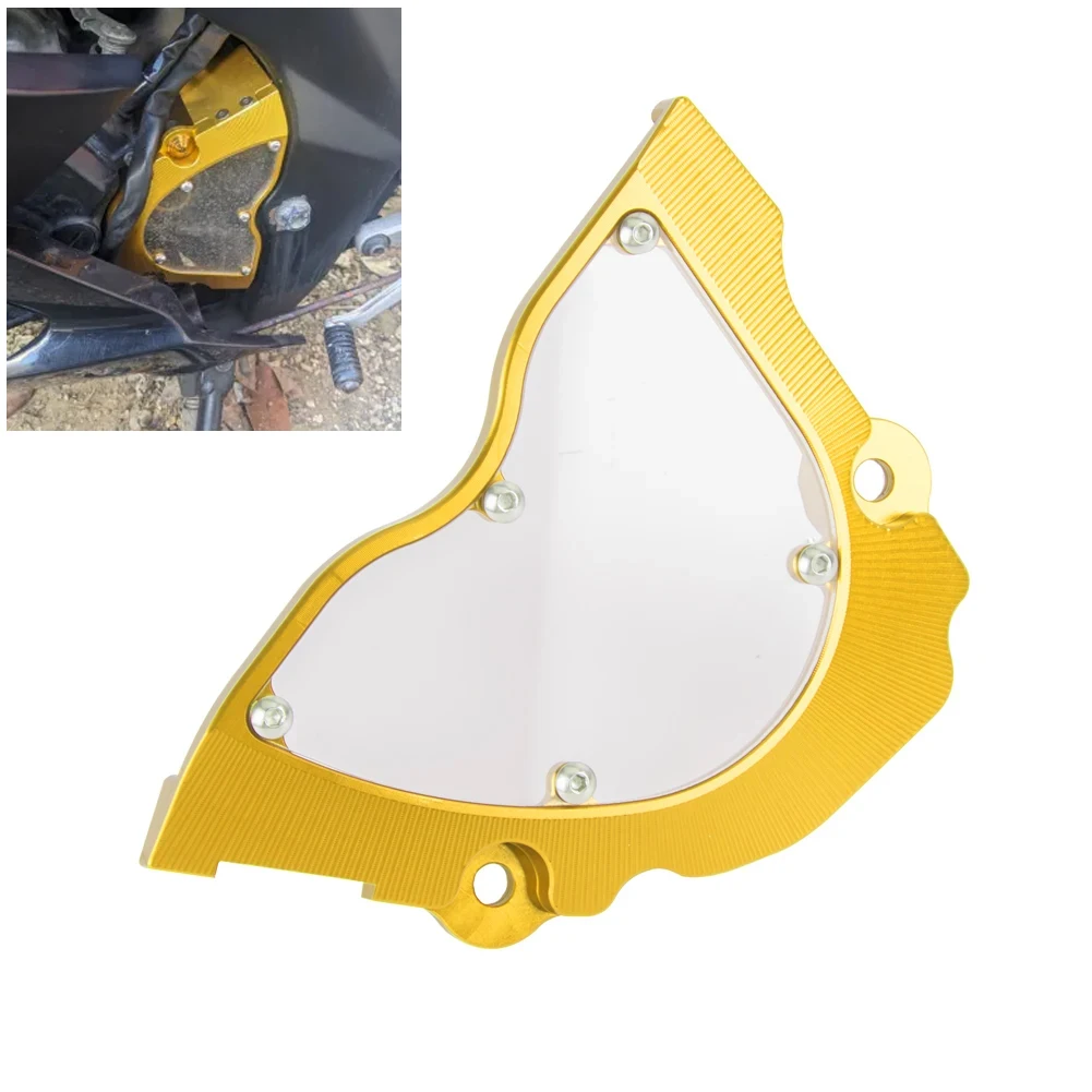 YZF R15 Accessories Motorcycle Front Chain Sprocket Engine Guard Cover Protector for Yamaha YZF-R15 YZFR15 V3 2017 18 2019 2020