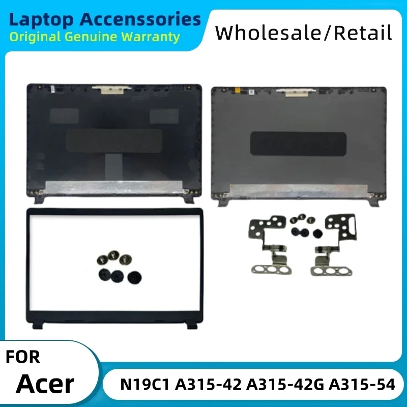 NEW A315 For Acer Aspire 3 N19C1 A315-42 A315-42G A315-54 A315-54K A315-56 LCD Back Cover Rear Lid Screen Bezel Case Hinges