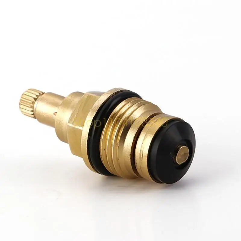02dc صنبور الصنبور الساخن والبارد الصنبور الصنبور الصنبور الأساسية النحاس النحاس البطيء فتح الخرطوشة الصنبور من السهل تثبيت #5