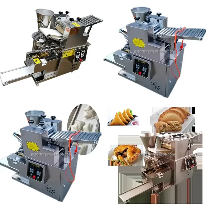 High Efficiency High Speed automatic Empanada Machine samoussa Machine dumpling Making Machine