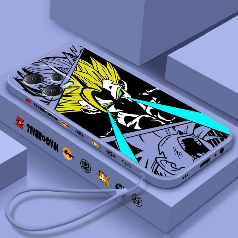 

Goku Dragon Ball Gohan Art For Xiaomi Redmi Note 14 13 12 12S 11 11S Pro Plus 4G 5G Liquid Left Rope Soft Cover Phone Case