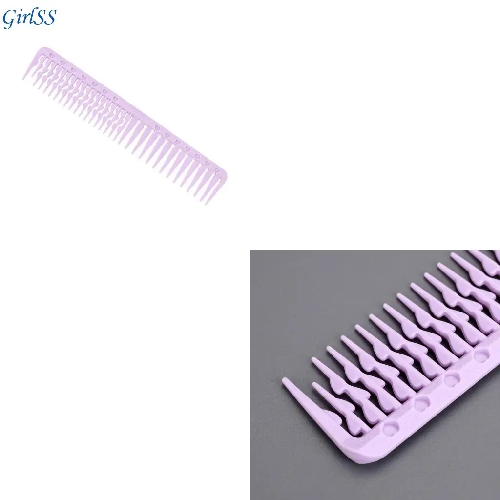 Lightweight Professional Hair Comb Anti Static Design Easy to Clean Styling tool T4MB