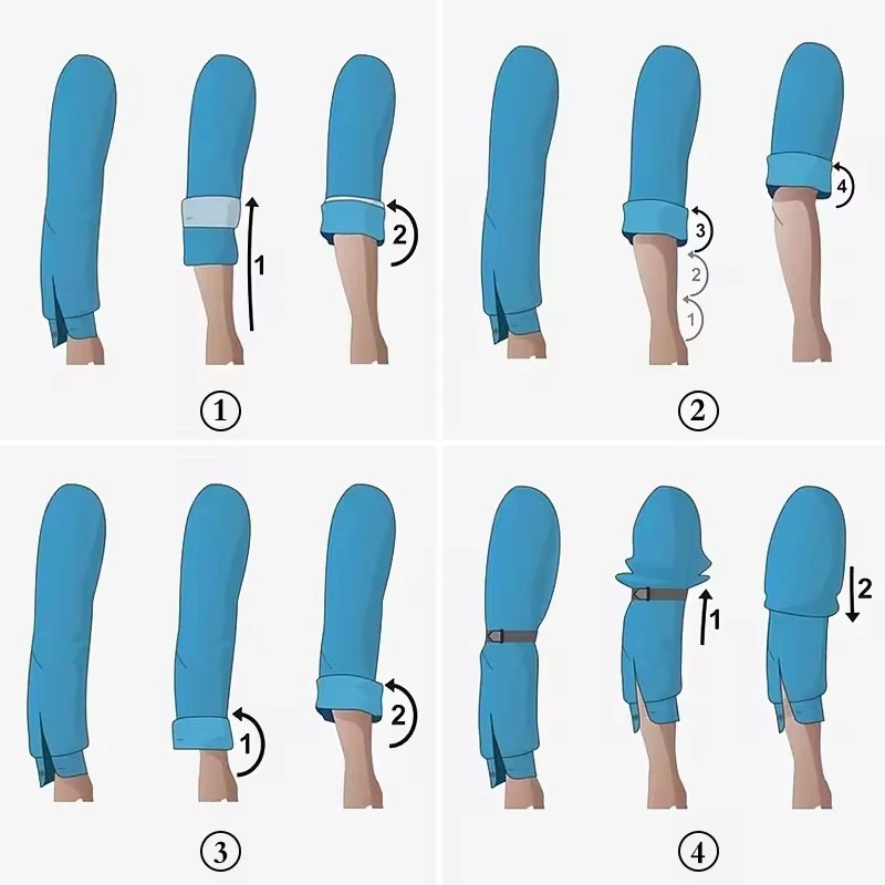 HOT 2Pcs Adjustable Shirt Slee - Tech Wear Accessories บทวิจารณ์และราคา