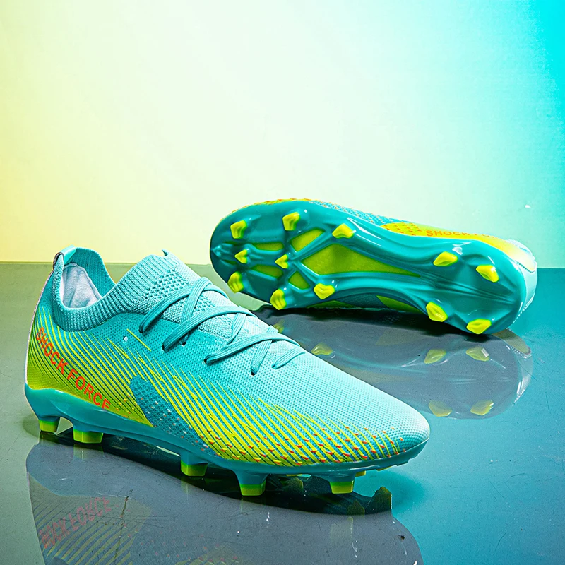 

Men AG Soccer Shoes Cleats Grass Training Comfortable Society Sport Wear Sneaker Football Shoes Outdoors Football Boots