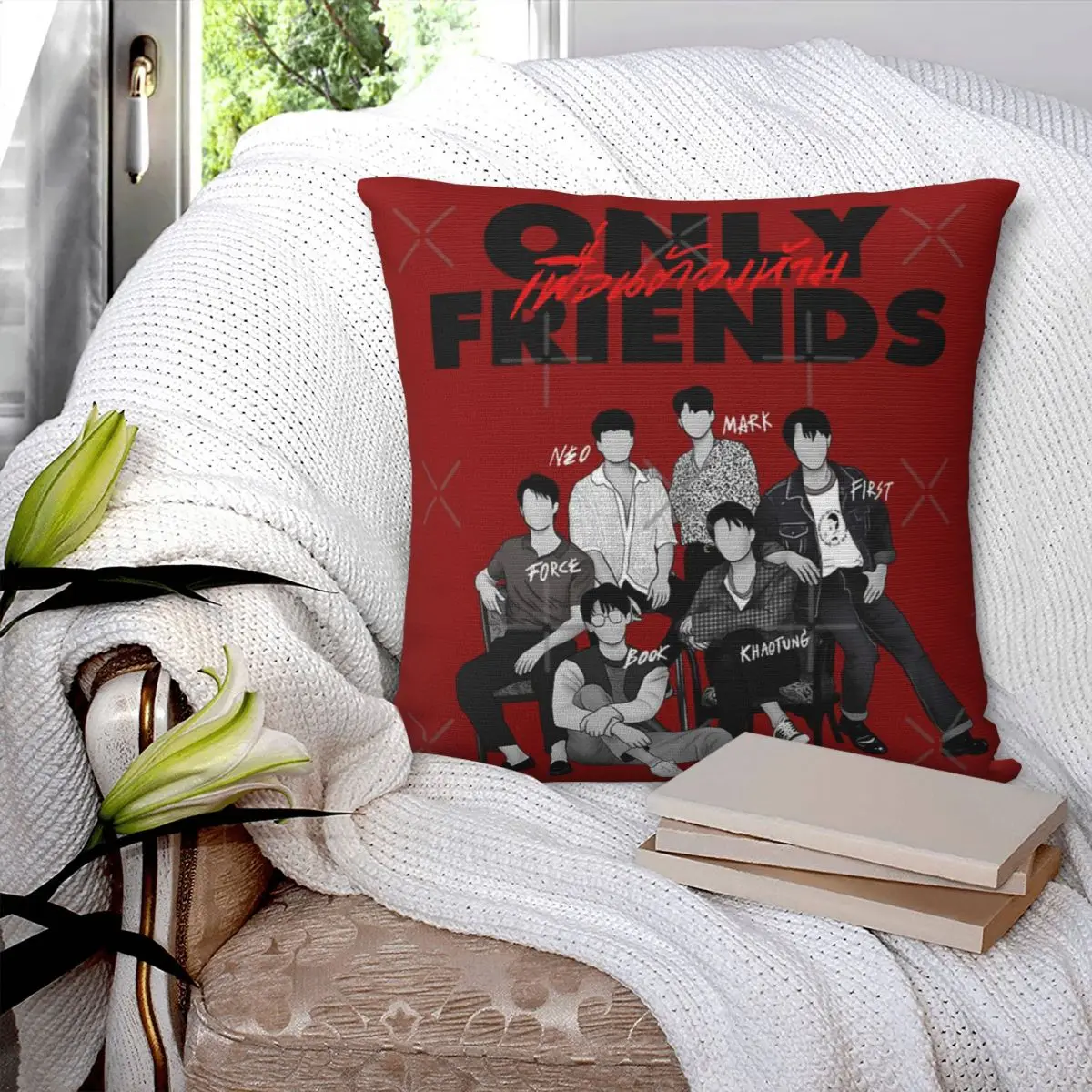 Only Friends Thai BL A Pillow Case