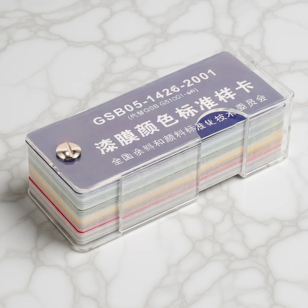 

1Set Paint Color Sample Cards Multi Standard Colors for DIY Projects Floor Paint Hardware Accurate Color Chart