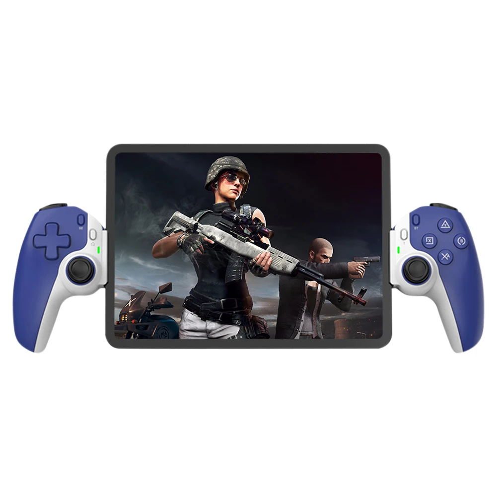 Imagem -02 - Controlador de Jogo Telescópico Luz Rgb Gamepad Móvel Turbo Giroscópio de Eixos Vibração Android Ios Ps3 Ps4 Switch pc Bsp-d9