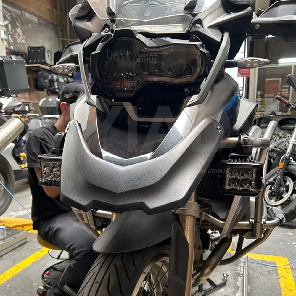 

For R1200GS R 1200 GS R1200 LC 2013-2017 Motorcycle Front Fender Beak Extension Wheel Cover Fairing Beak Cowl Protector