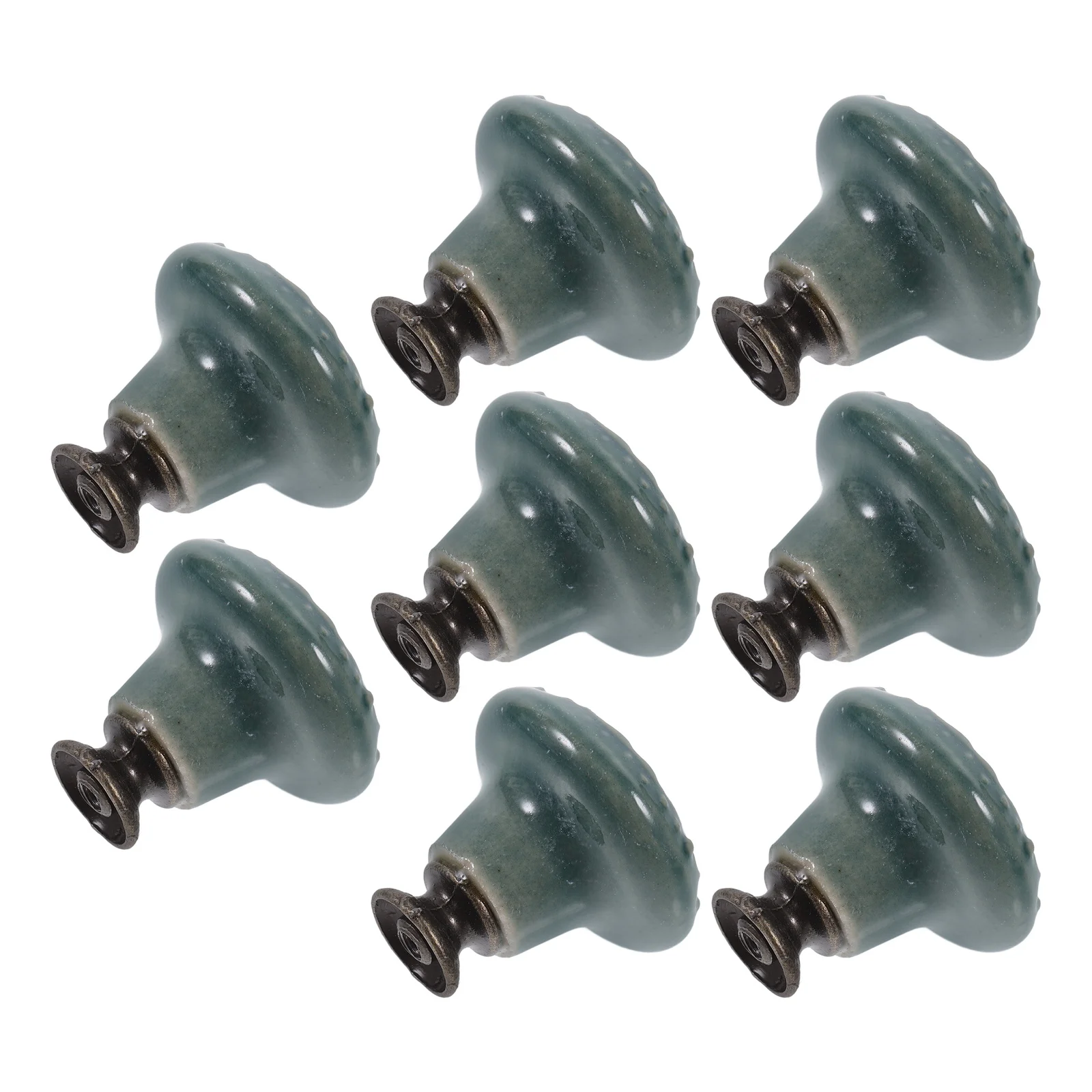 

8pcs Cabinet Knob Kitchen Cupboard Drawer Pulls Replacement Furniture Handle Ceramic Door Knob Wardrobe Hardware Pull