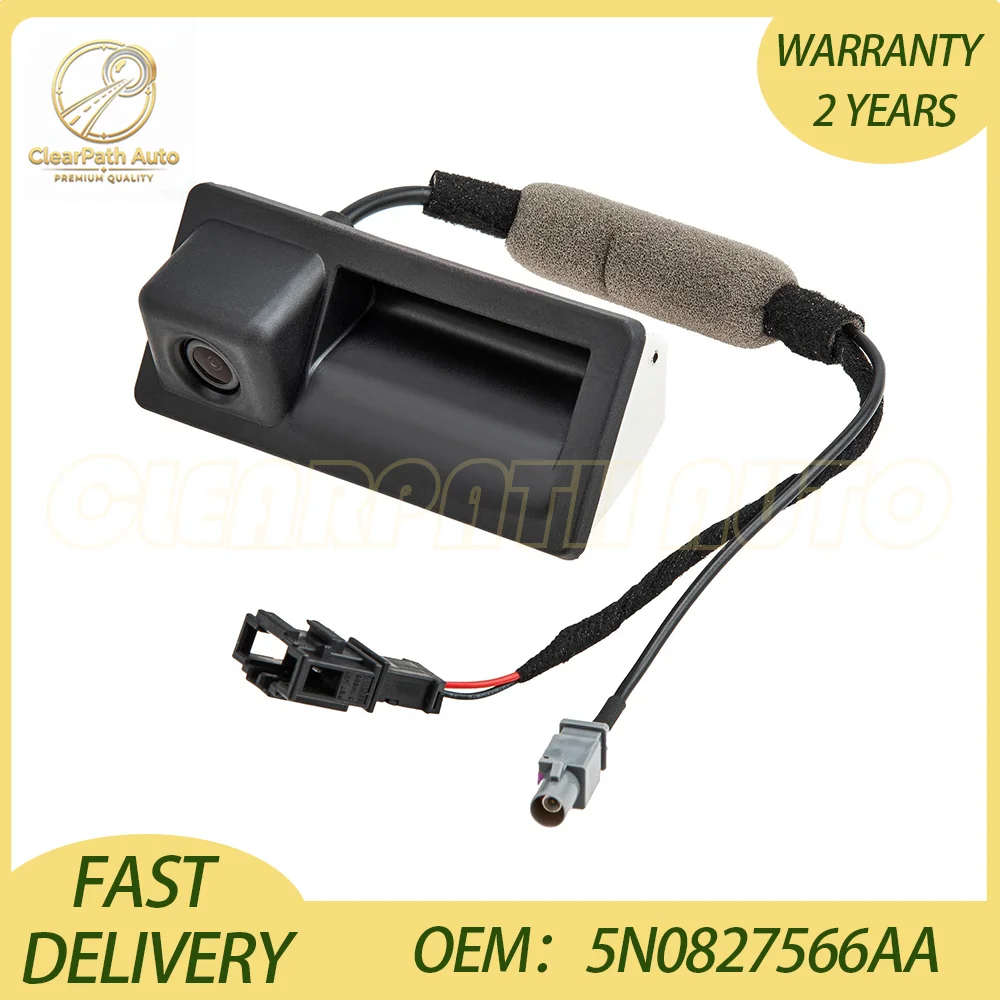 5N0827566AA Car Rear View Trunk Backup Parking Assist Camera For Audi A4 A5 A6 Allroad Q3 Q5 S3 S5 5N0827566C 8K0980551